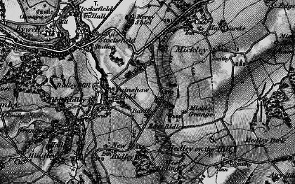 Old map of Painshawfield in 1898