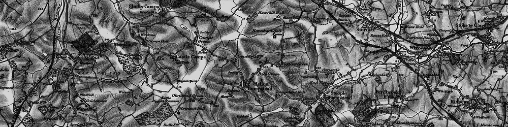 Old map of Pale Green in 1895