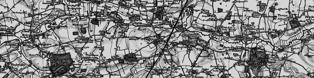 Old map of Palgrave in 1898