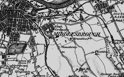 Old map of Pallister in 1898