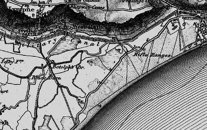 Old map of Palmarsh in 1895