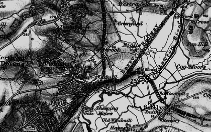 Old map of Palmerstown in 1898