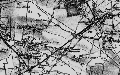 Old map of Palmersville in 1897