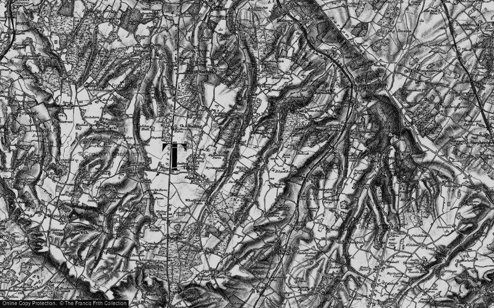 Old Map of Palmstead, 1895 in 1895