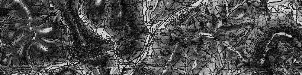 Old map of Alltyrynys in 1896