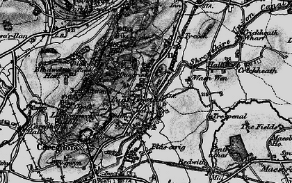 Old map of Pant in 1897