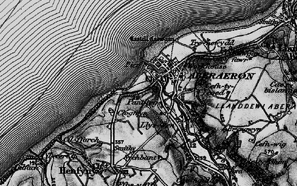 Old map of Panteg in 1898