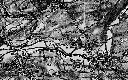 Old map of Papcastle in 1897