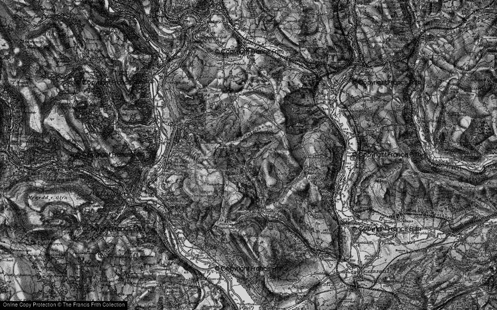 Old Map of Parc Mawr, 1897 in 1897