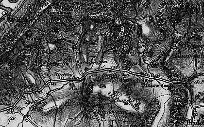 Old map of Parc-Seymour in 1897