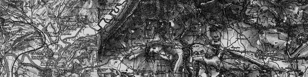 Old map of Parc-Seymour in 1897