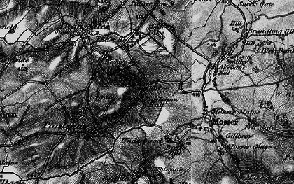 Old map of Pardshaw Hall in 1897