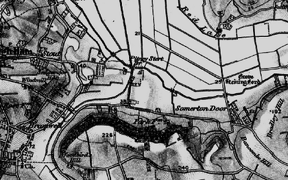 Old map of Park in 1898