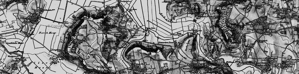 Old map of Park in 1898