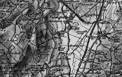 Old map of Wood End in 1898