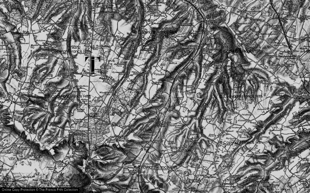 Old Map of Park Gate, 1895 in 1895