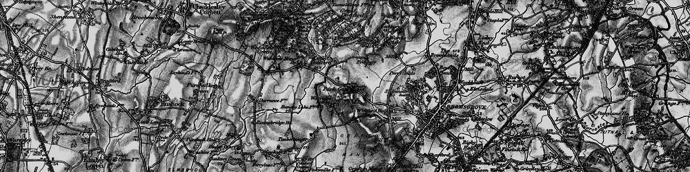 Old map of Park Gate in 1898