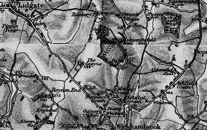 Old map of Park Gate in 1898