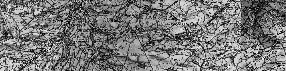 Old map of Park Head in 1896