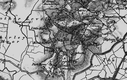 Old map of Park Hill in 1895