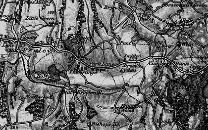 Old map of Park Lane in 1897