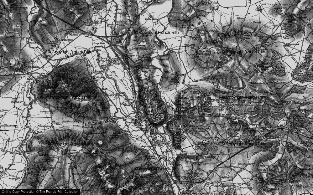 Old Map of Park Town, 1895 in 1895