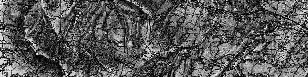 Old map of Park Wood in 1895
