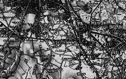 Old map of Parkfield in 1899