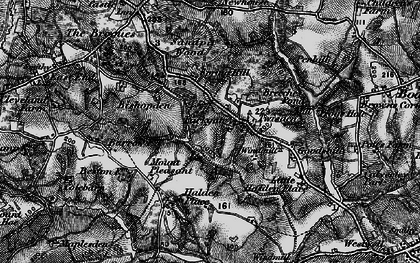 Old map of Parkgate in 1895