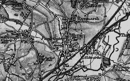 Old map of Parkgate in 1896