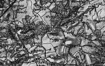 Old map of Parkgate in 1896