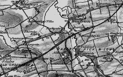 Old map of Aikbank in 1897