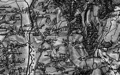 Old map of Parkway in 1898