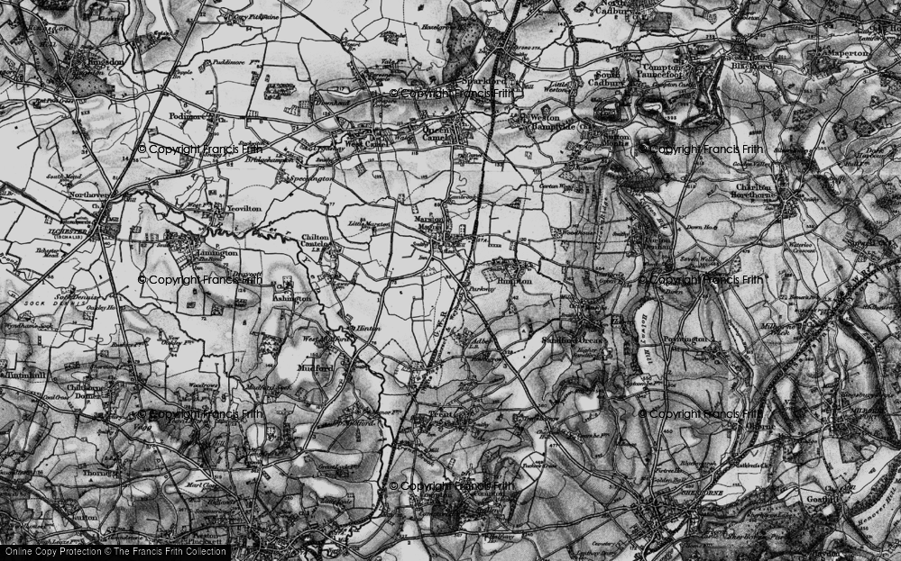 Old Map of Parkway, 1898 in 1898