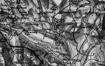 Old map of Bletch Brook in 1897