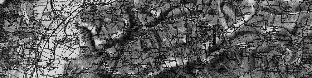 Old map of Passmores in 1896