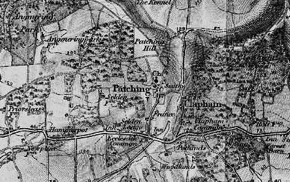 Old map of Patching in 1895