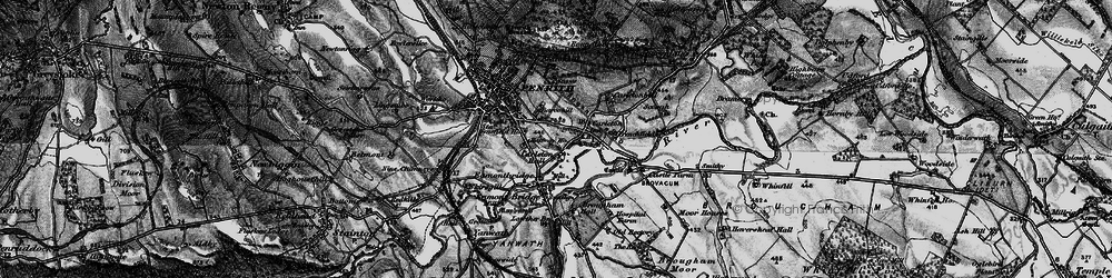 Old map of Pategill in 1897