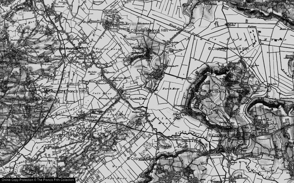Old Map of Pathe, 1898 in 1898