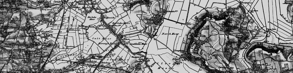 Old map of Pathe in 1898