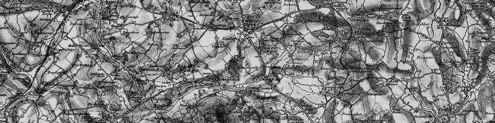 Old map of Binnerton Manor in 1895