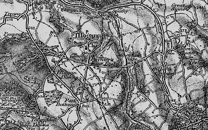 Old map of Paynter's Lane End in 1896