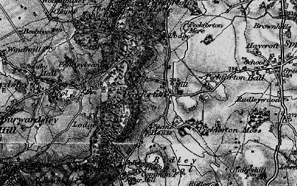 Old map of Peckforton in 1897