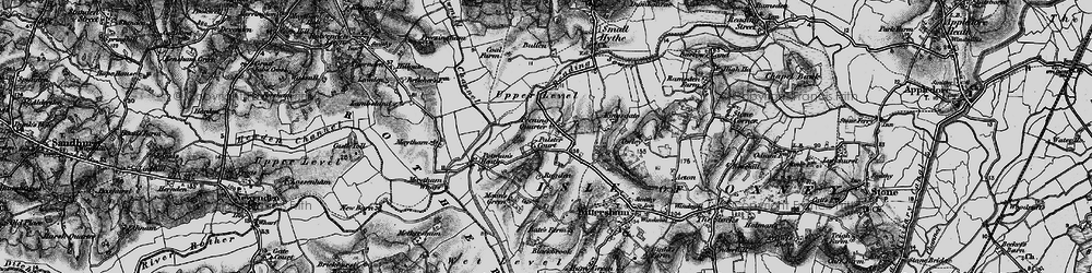 Old map of Peening Quarter in 1895