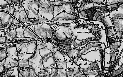 Old map of Pelcomb Bridge in 1898