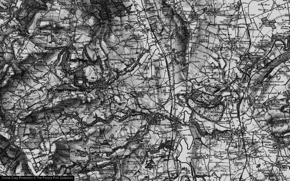 Old Map of Pelton, 1898 in 1898