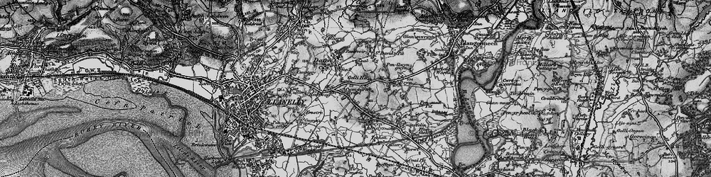 Old map of Pemberton in 1897