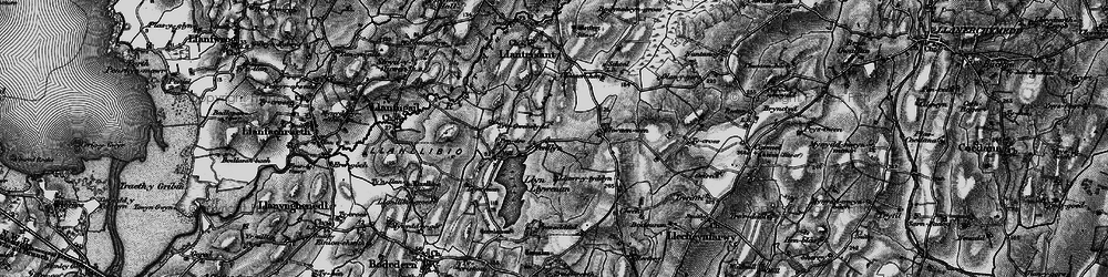 Old map of Chwaen-wen in 1899