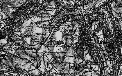 Old map of Pen-rhos in 1897