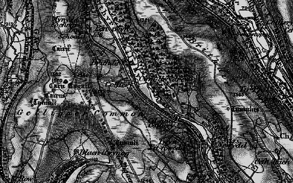 Old map of Twyn y Fidffawydd in 1897